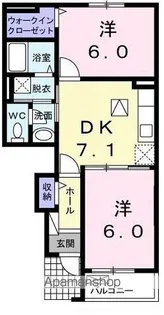 イルマーレ C【1階】の間取り