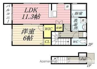 LIEBE【2階】の間取り