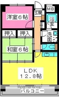 レスピーザ53【1階】の間取り