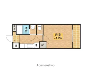 リヴェール泉大津【205号室】の間取り