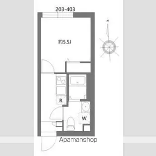 シティウォーク荏原中延【4階】の間取り