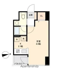 KDXレジデンス仙台駅東【7階】の間取り