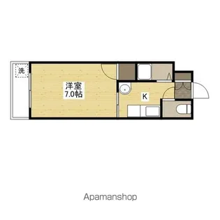 ラ・メゾン峰【3階】の間取り