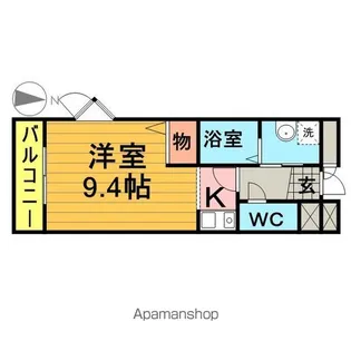 サンヒルズ柏C【1階】の間取り