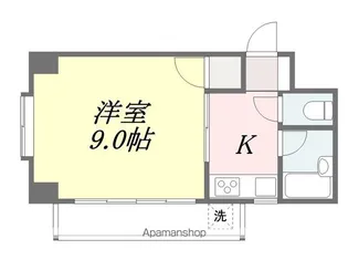 セゾン立花【2階】の間取り