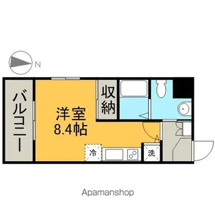 ライブコート丸の内【10階】の間取り