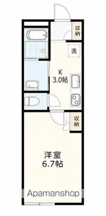 アーク吉祥寺【1階】の間取り