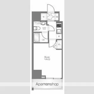 ARTESSIMO CRUCE【7階】の間取り