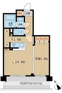 BLESS上池袋【5階】の間取り