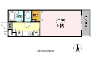 森ビル【4階】の間取り