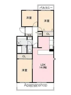 パストラル21【2階】の間取り
