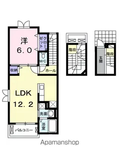 ビアンコ カンドーレ【3階】の間取り