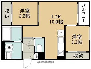REGALEST SOFIA Ⅱ【1階】の間取り
