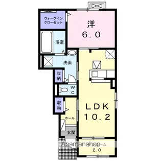 ジェルメⅩ【1階】の間取り