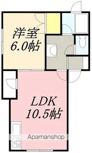 シェルピア【101号室】の間取り