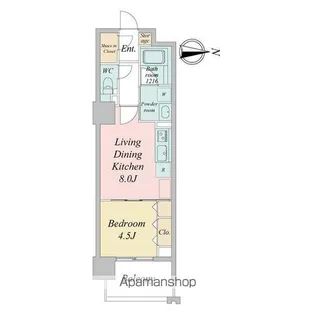 グランカーサ一番町【4階】の間取り