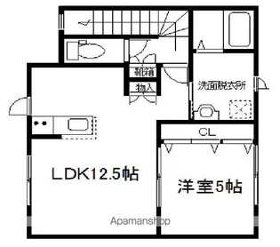 ルポゼ【2階】の間取り