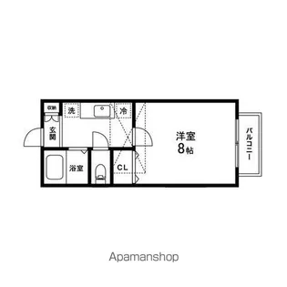 ロワール弐番館【1階】の間取り