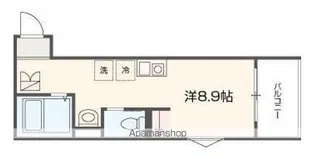 MELLAS相模原【3階】の間取り