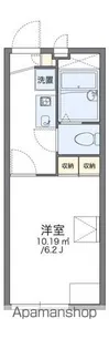 レオパレス神屋町【204号室】の間取り