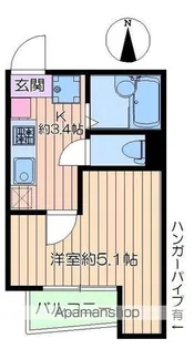 東京都足立区梅田4丁目【アパート】の間取り