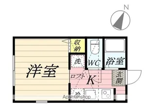 ハウス鶴見市場Ⅲ【1階】の間取り