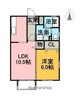 コート・グランツ【1階】の間取り