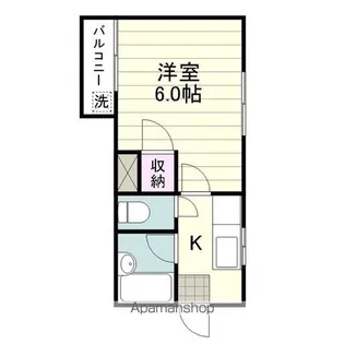 Mハイム【103号室】の間取り