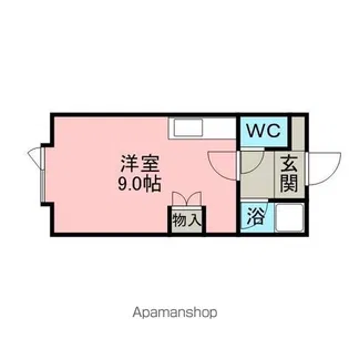 キャメルハウスB【2階】の間取り