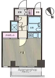 グラチアトルリ【4階】の間取り