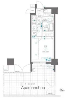 AELL横浜吉野町【1階】の間取り