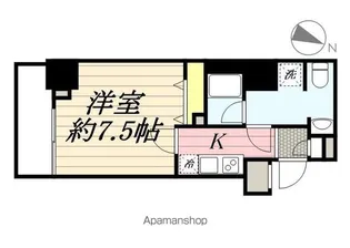 東京都中野区南台2丁目【マンション】の間取り