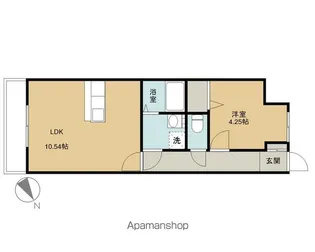 ポラリス北山【5階】の間取り