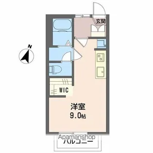 フレグランスランドCD【C103号室】の間取り