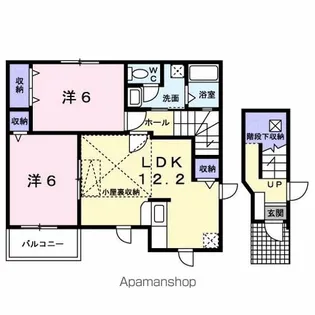 リファインド レジデンス B【2階】の間取り