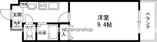 GRACE COURT【605号室号室】の間取り