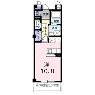 フリーデン末広 A【1階】の間取り