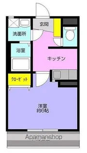 プランドール【2階】の間取り