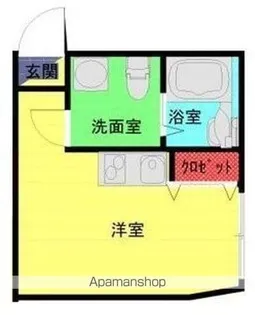 ヴィラート新柴又【1階】の間取り