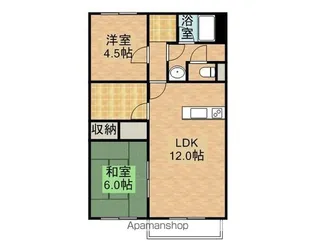 ダイアナ南幌ヒルズ弐番館【3階】の間取り