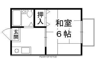 ヴィラカケハシ【A-201号室】の間取り