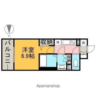 N.S.ZEAL 大曽根【11階】の間取り