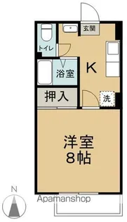 エレガントタウン上松A【1階】の間取り