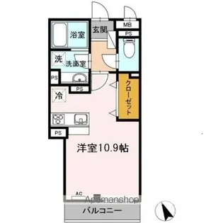 マモリエ【3階】の間取り