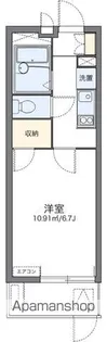 レオパレスコモディタ【1階】の間取り