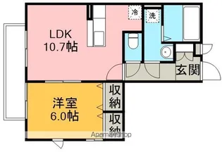オークガーデン M【2階】の間取り