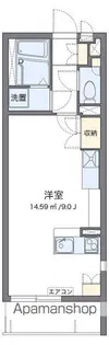 レオネクストコントワール御影弓場【2階】の間取り