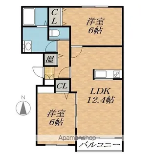 グランドステージ28【2階】の間取り