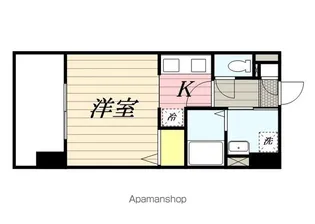 メイクス博多石城【3階】の間取り