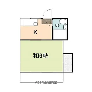 コーポあゆみ【1階】の間取り